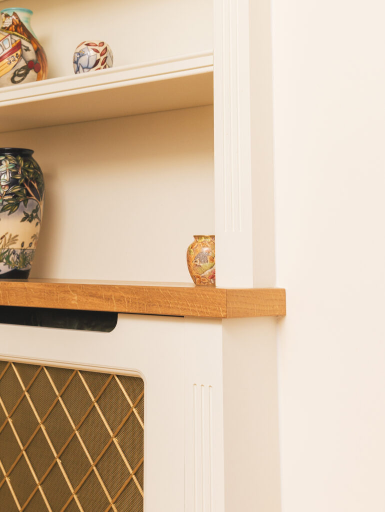 Radiator Covers with Diamond Gold Lattice Design